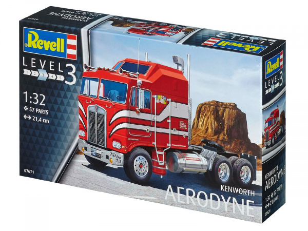 07671 Revell Грузовик Kenworth Aerodyne (1:32)