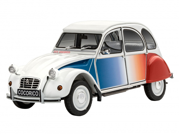 67653 Revell Подарочный набор. Автомобиль Citroën 2 CV Cocorico (1:24)