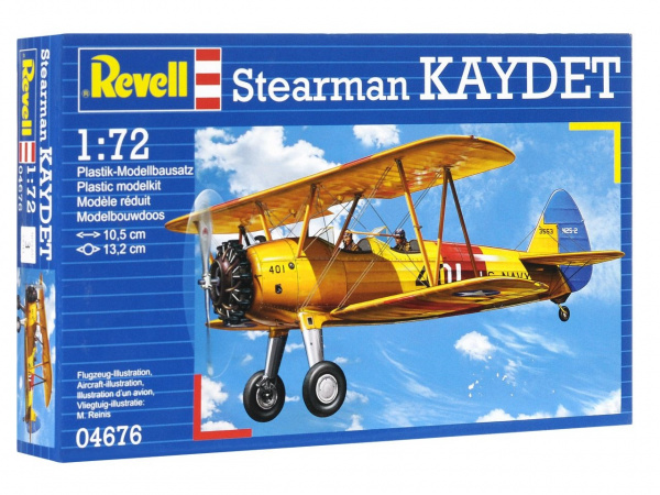 04676 Revell Биплан Stearman Kaydet (1:72)