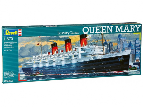 05203 Revell Лайнер Queen Mary (1:570)