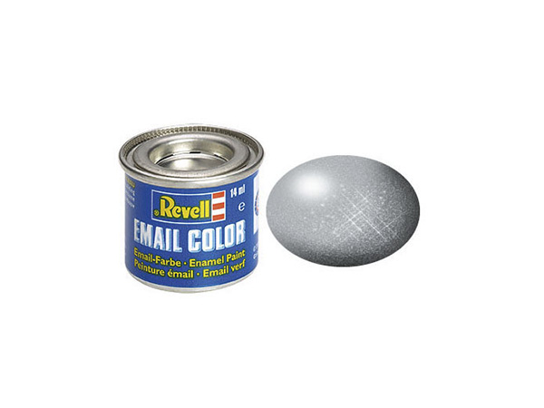 32190 Revell Краска эмалевая алкидная № 90. Серебро, металлик. 14 мл