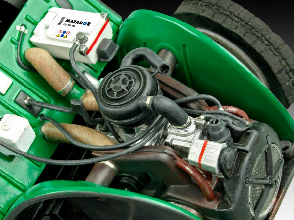 07053 Revell Citroen 2CV Sausss Ente (1:24)