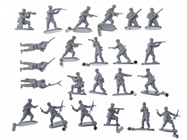 02532 Revell Фигурки немецких парашютистов (1:72)