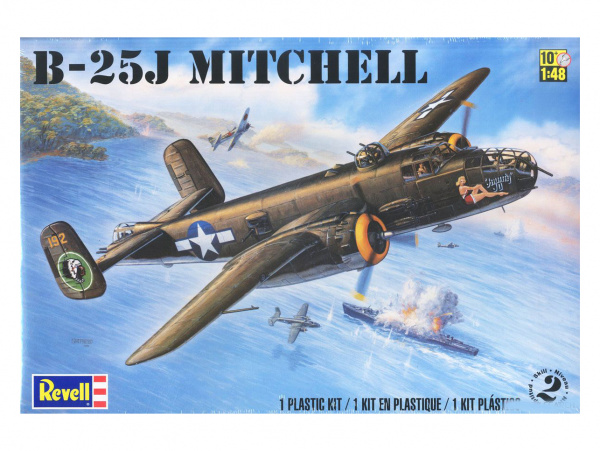 15512 Revell Бомбардировщик B-25J Mitchell (1:48)